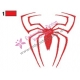 Spiderman Logo Embroidery Design 06